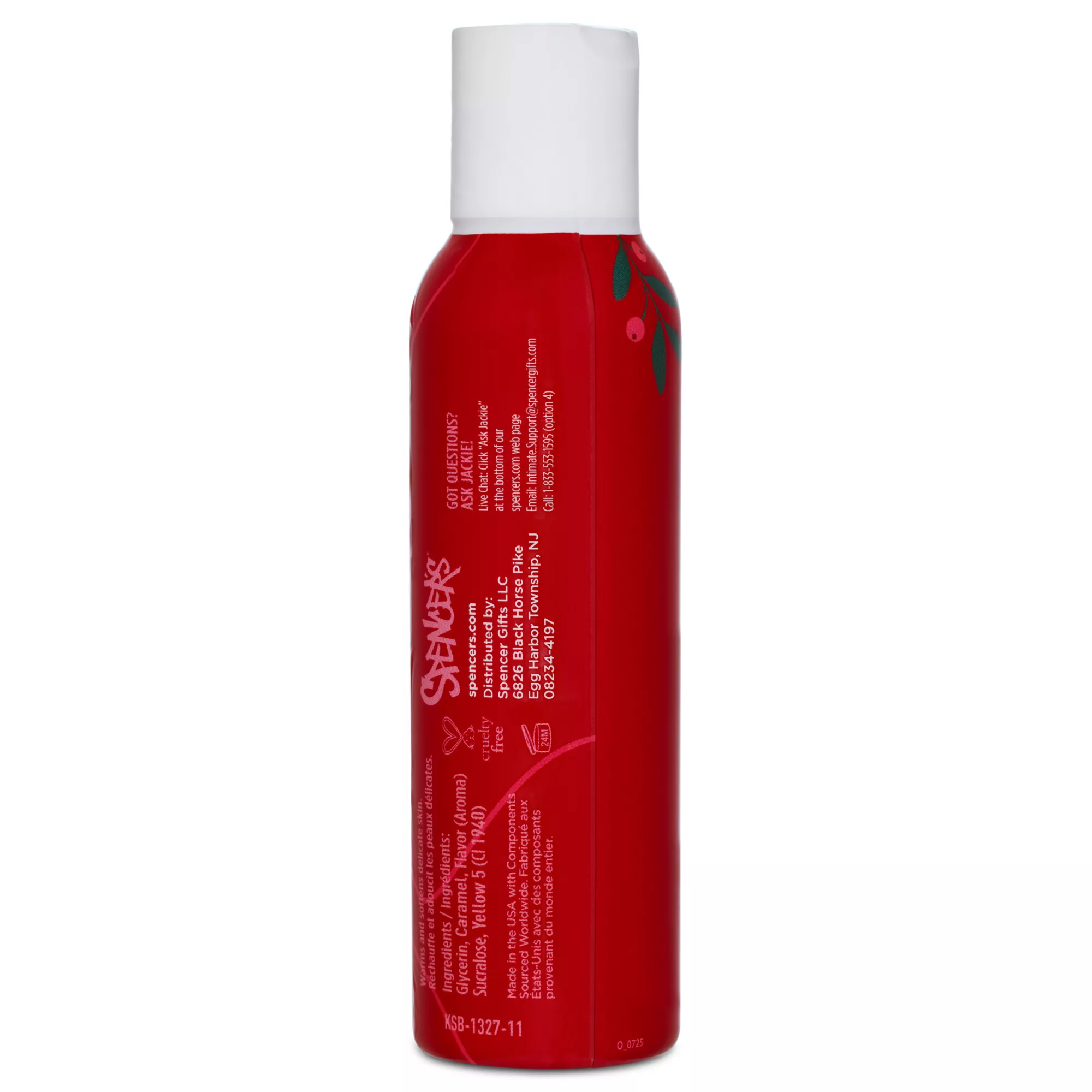 Winter Sugar Cookie Flavored Warming Lube - 4 oz.