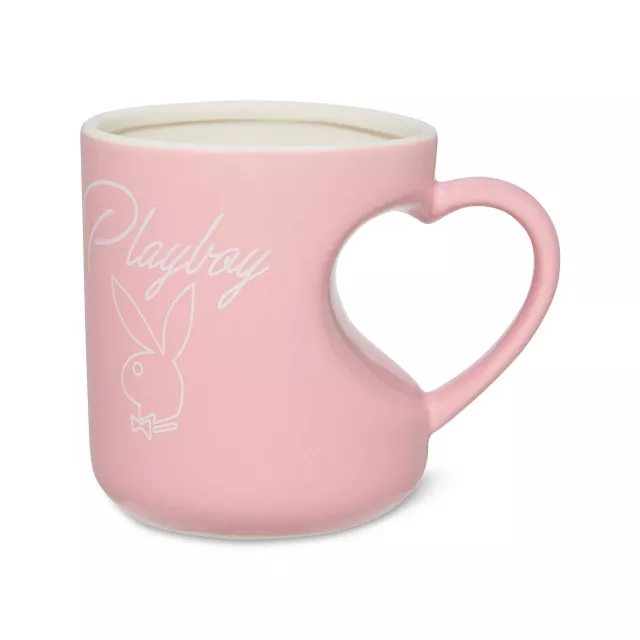 Playboy Heart Handle Coffee Mug - 18 oz. at Spencer's
