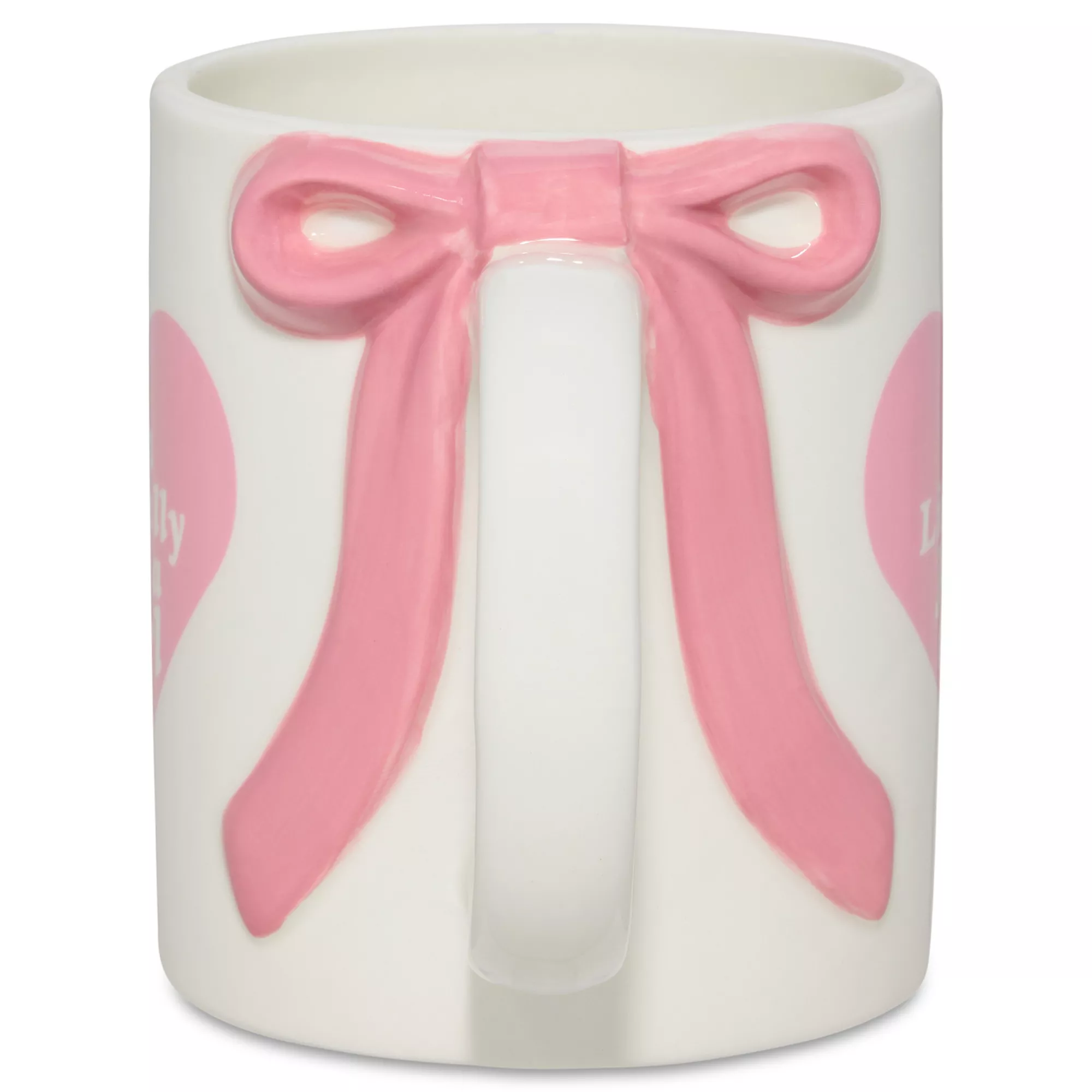 Literally Just a Girl Bow Handle Coffee Mug - 22 oz.