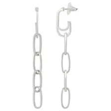 Chain Link Dangle Earrings at Spencer's