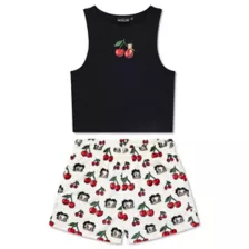 Betty Boop Cherry Tank Top and Shorts Set at Spencer's