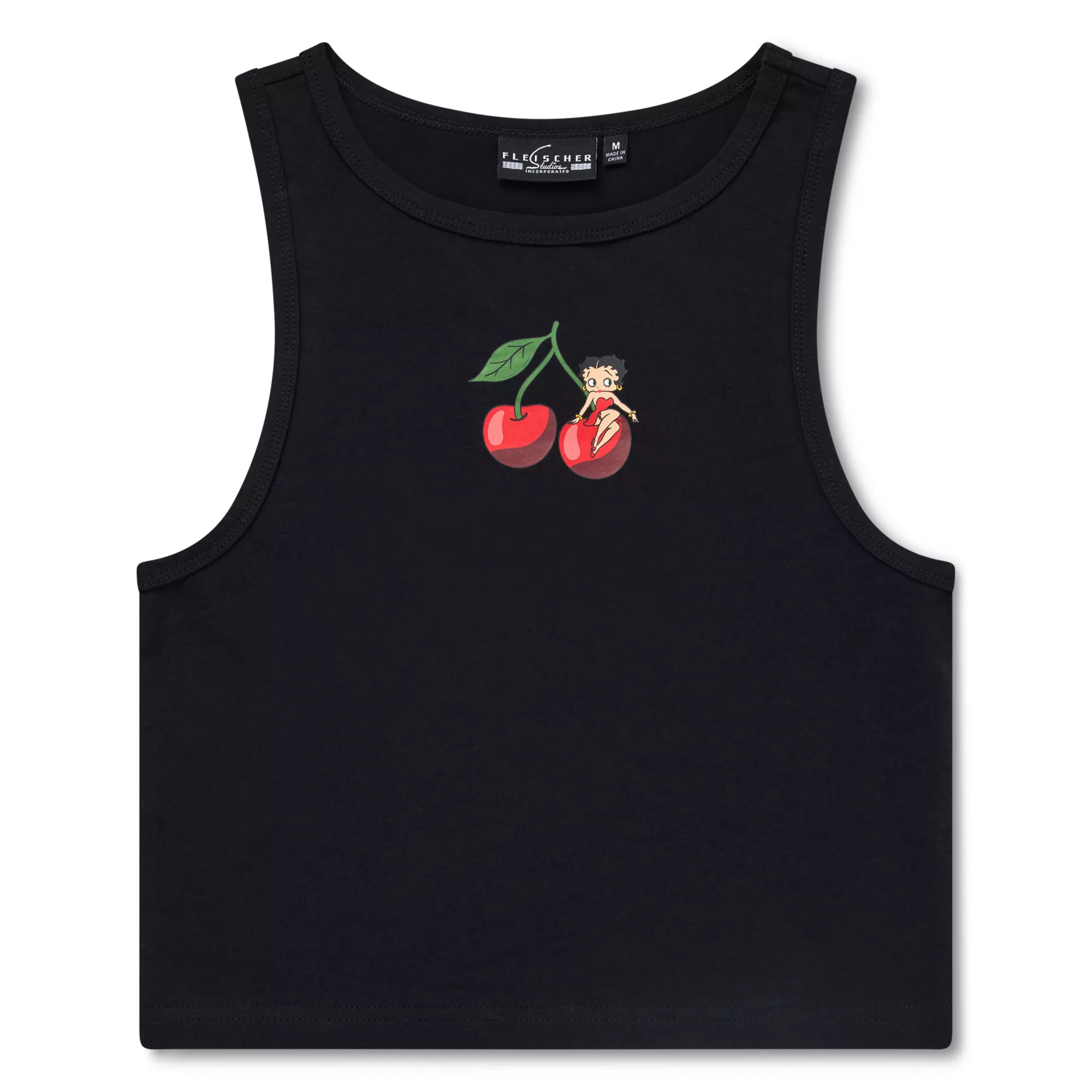 Betty Boop Cherry Tank Top and Shorts Set