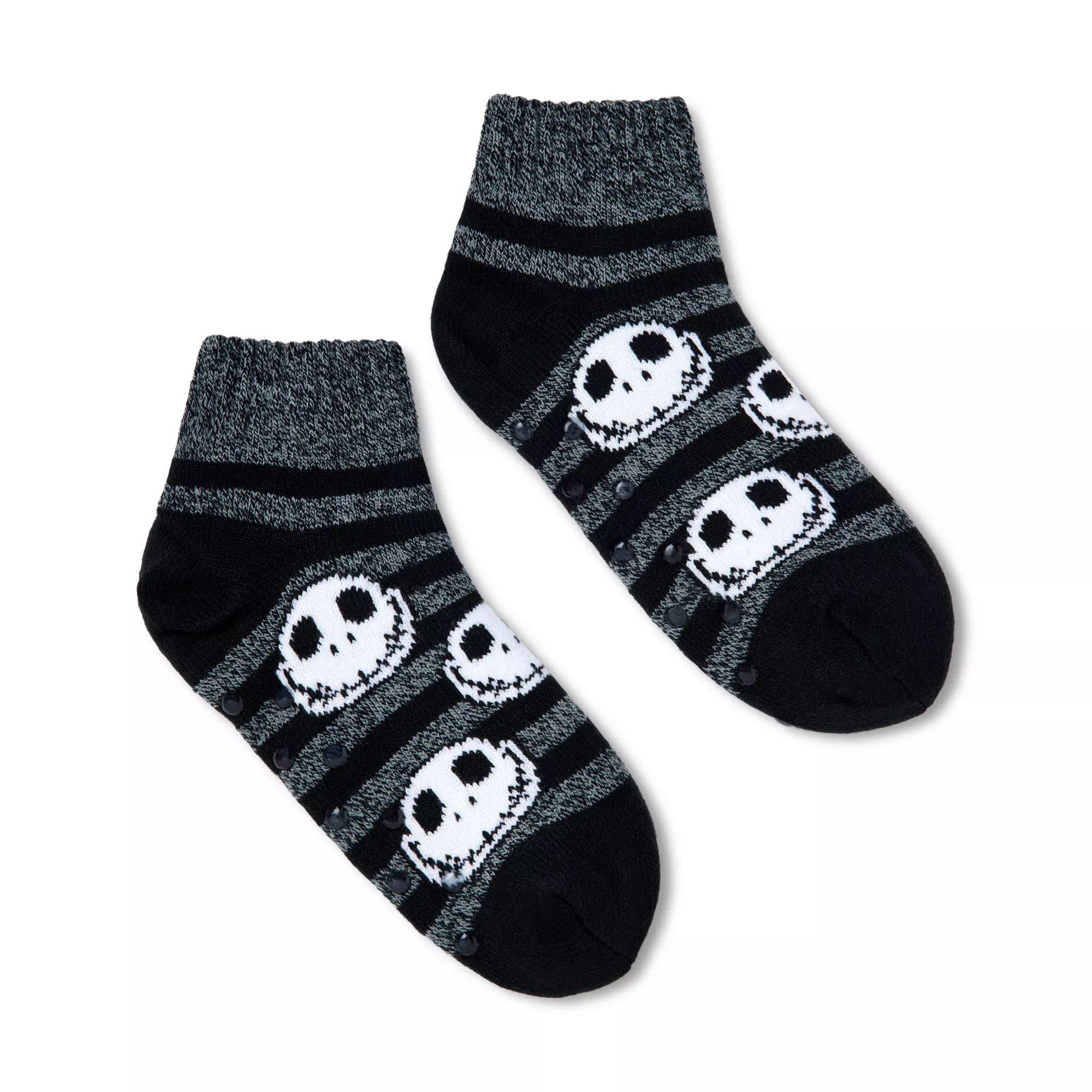 Jack Skellington Quarter Crew Socks - The Nightmare Before Christmas at Spencer's