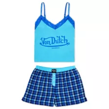 Von Dutch Blue Sleep Set at Spencer's