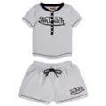Von Dutch Grey Waffle Sleep Set at Spencer's