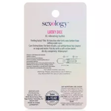 Sexology Lucky Dice Bullet Vibrator at Spencer's