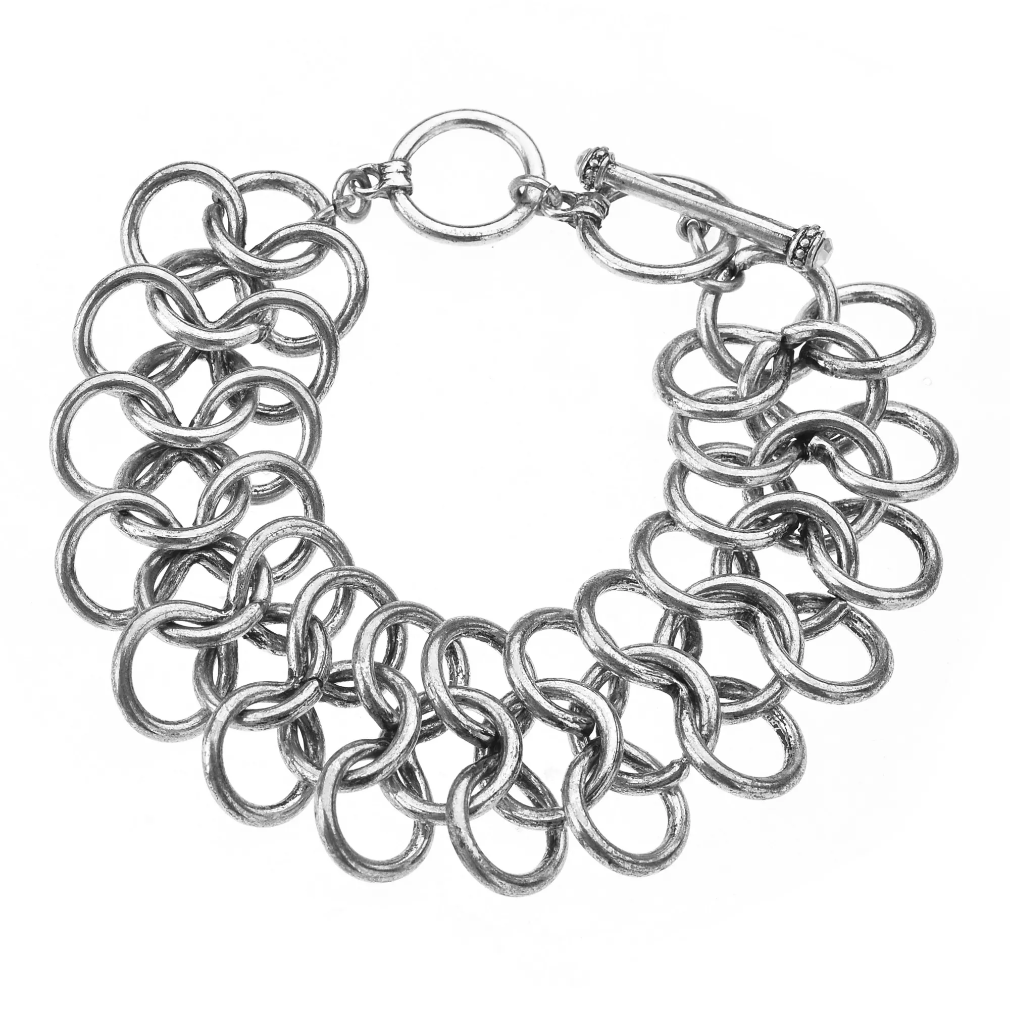 Thick Silver-Tone Chain Necklace at Spencer's