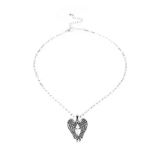 Wings Cross Chain Necklace at Spencer's