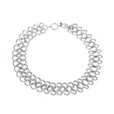 Thick Silver-Tone Chain Bracelet at Spencer's