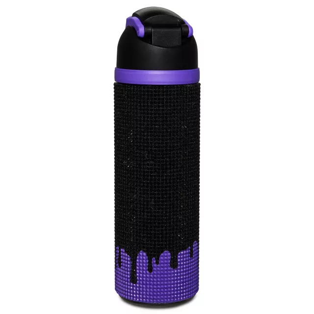 Ghost Face Rhinestone Drip Flip Top Water Bottle - 24 oz. at Spencer's
