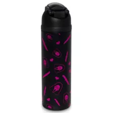 Ghost Face Heart Print Water Bottle - 24 oz. at Spencer's