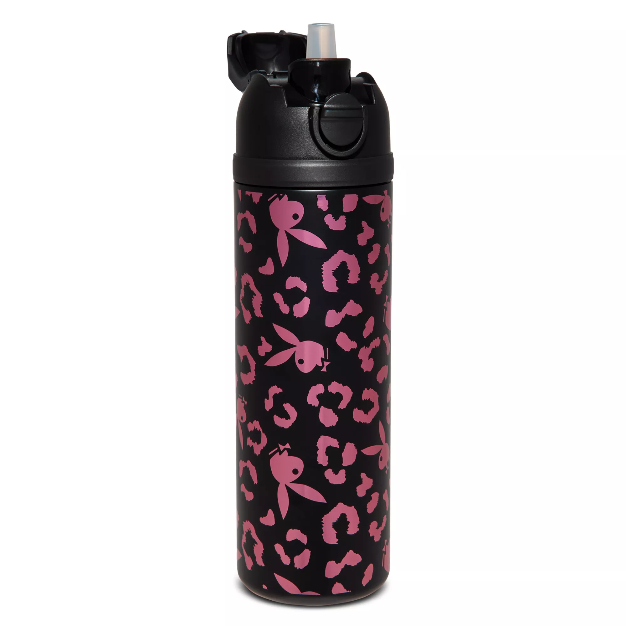 Playboy Cheetah Print Water Bottle - 24 oz. at Spencer's