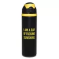 I Am a Ray of Fucking Sunshine Flip Top Water Bottle - 24 oz. at Spencer's