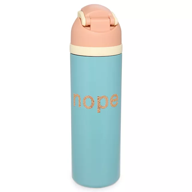 Nope Rhinestone Flip Top Water Bottle - 24 oz. at Spencer's