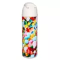Pill Print Flip Top Water Bottle - 24 oz. at Spencer's