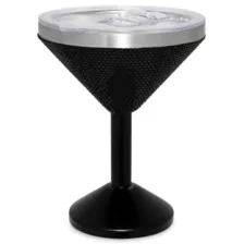 Black Rhinestone Martini Travel Tumbler - 12 oz. at Spencer's