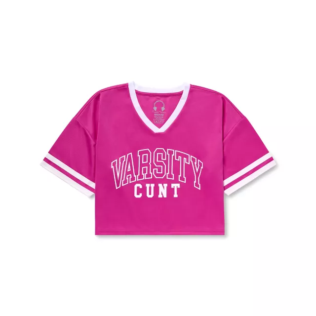 Kayla Malecc Varsity Cunt Cropped Jersey