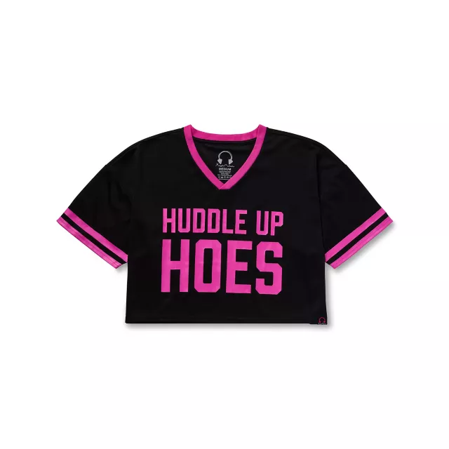 Kayla Malecc Huddle up Hoes Cropped Jersey