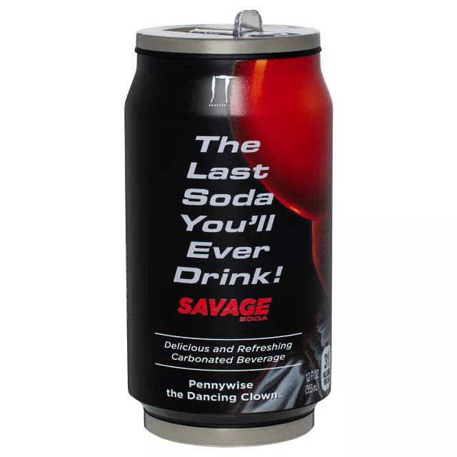 Pennywise Savage Soda Reusable Can 12 oz. - It: Chapter Two at Spencer's