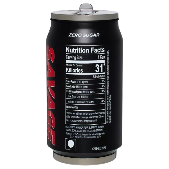 Pennywise Savage Soda Reusable Can 12 oz. - It: Chapter Two at Spencer's