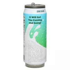 No Fucks Energy Drink Can Water Bottle - 17 oz. at Spencer's