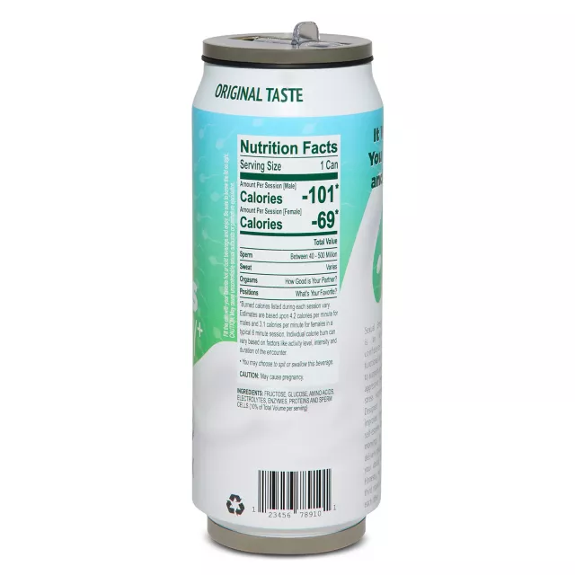 No Fucks Energy Drink Can Water Bottle - 17 oz. at Spencer's