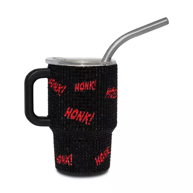 Art the Clown Rhinestone Mini Travel Tumbler with Straw 3 oz. - Terrifier at Spencer's