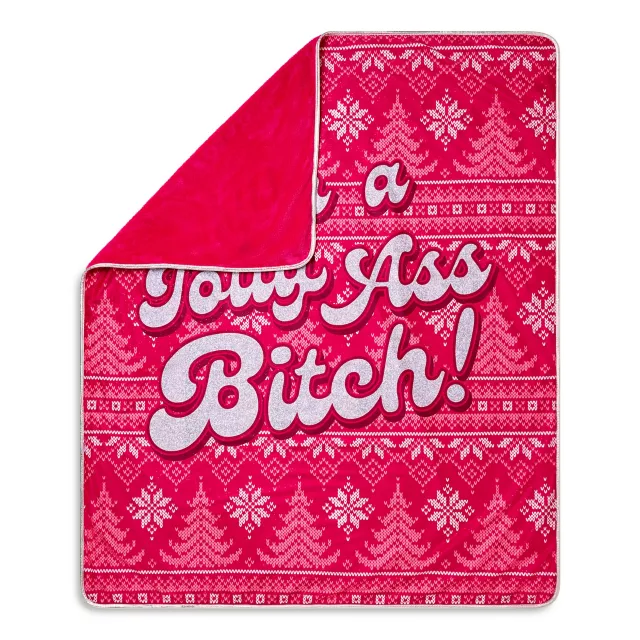 Kayla Malecc Jolly Ass Bitch Fleece Blanket