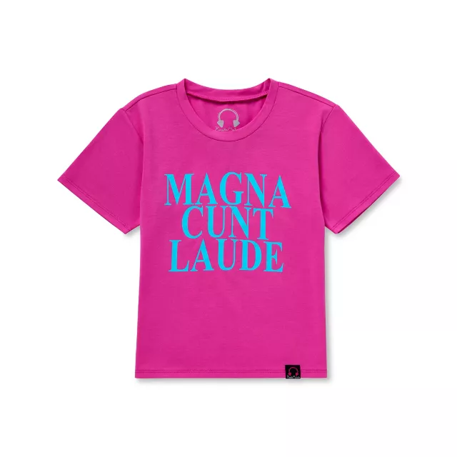 Pink Magna Cunt Laude T Shirt
