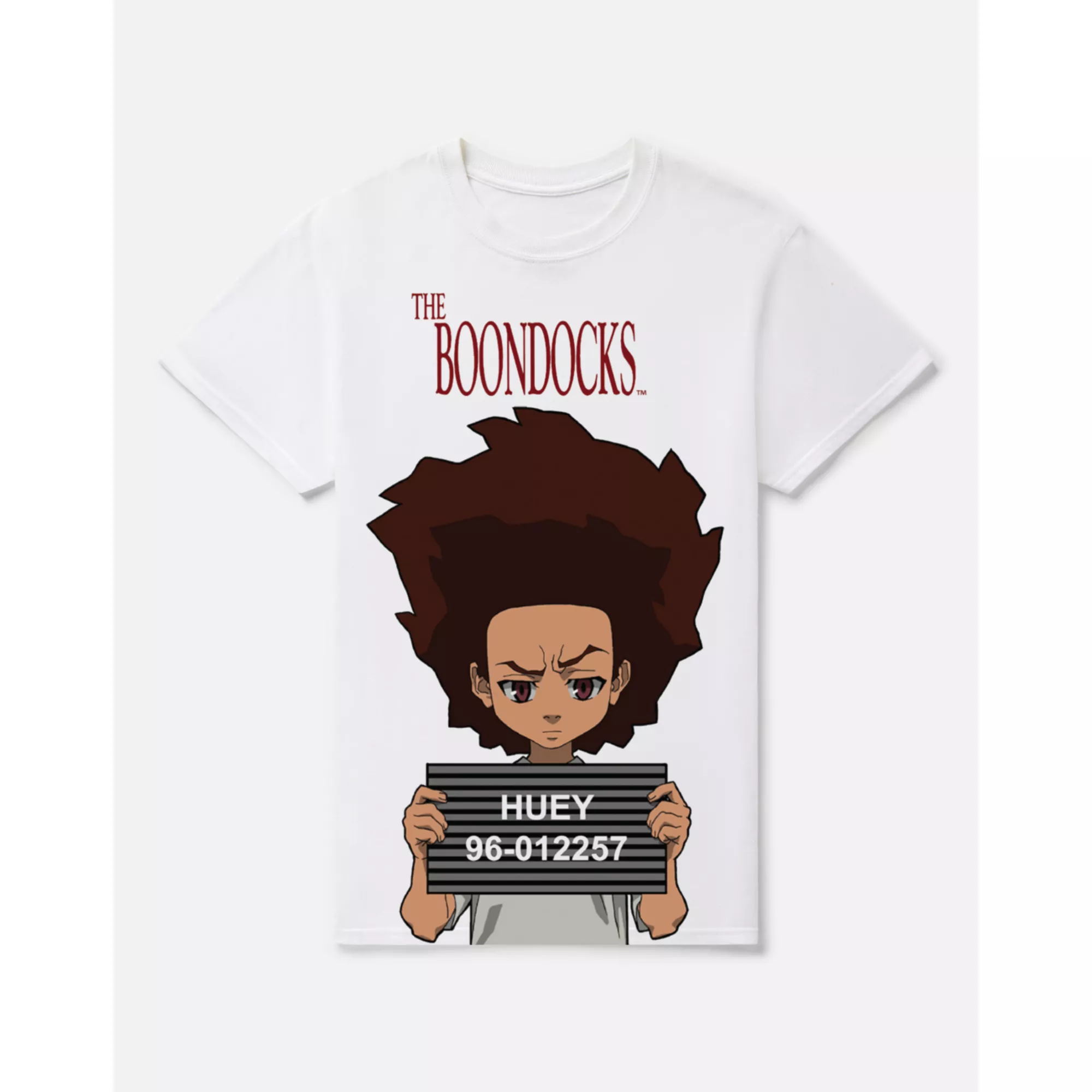 Huey Mugshot T Shirt - The Boondocks at Spencer's