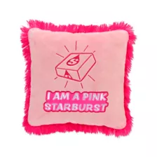 I Am a Pink Starburst Pillow at Spencer's