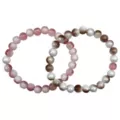 Rose and Brown Long Distance Bracelets – 2 Pack at Spencer's