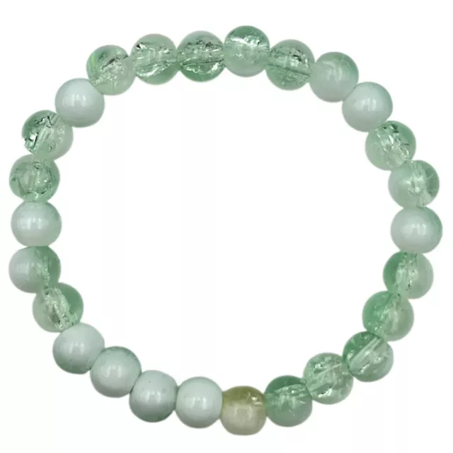 Yellow and Green Marble Long Distance Bracelets - 2 Pack at Spencer's
