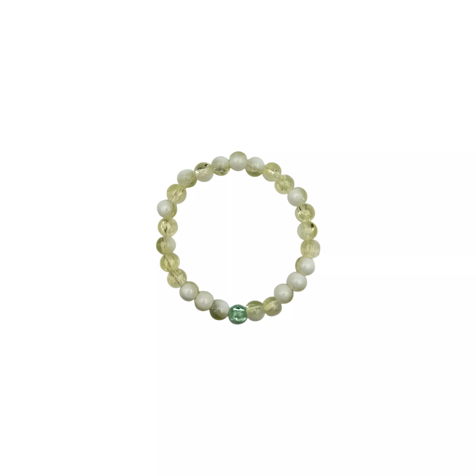 Yellow and Green Marble Long Distance Bracelets - 2 Pack at Spencer's