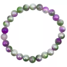 Iridescent Green and Purple Long Distance Bracelets - 2 Pack at Spencer's
