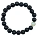 Iridescent Green and Black Long Distance Bracelets - 2 Pack at Spencer's