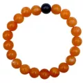 Black and Orange Long Distance Bracelets - 2 Pack at Spencer's