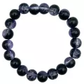 Black and Purple Marble Long Distance Bracelets - 2 Pack at Spencer's