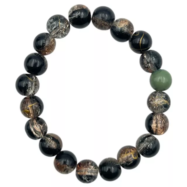 Black and Green Marble Long Distance Bracelets – 2 Pack at Spencer's