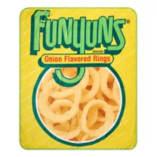 Funyuns Fleece Blanket at Spencer's