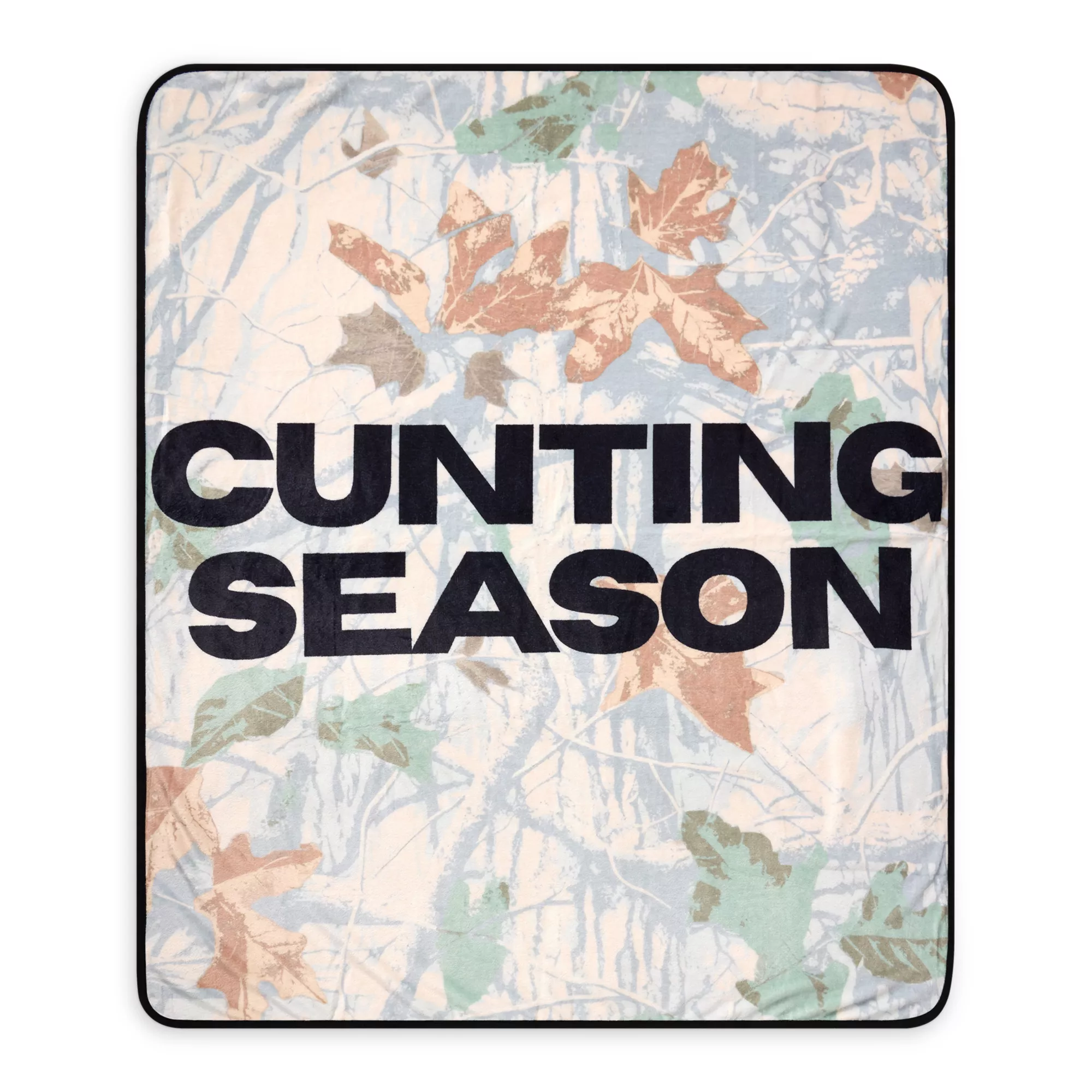 Kayla Malecc Cunting Season Fleece Blanket at Spencer's