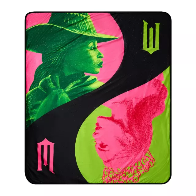 Wicked Reversible Fleece Blanket