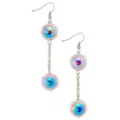 Eyeball Drop Chain Dangle Earrings at Spencer's