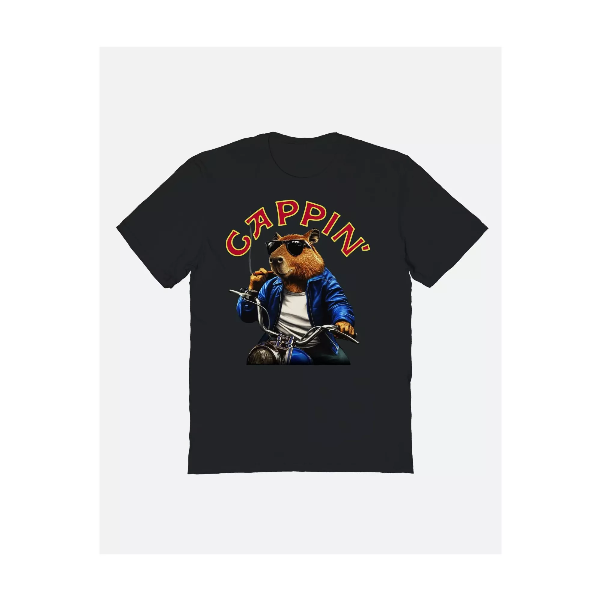 Cappin' Capybara T Shirt at Spencer's