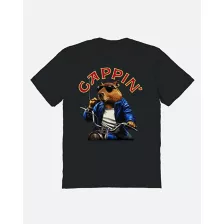 Cappin' Capybara T Shirt at Spencer's