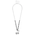Cherry Skull Beaded Chain Necklace at Spencer's
