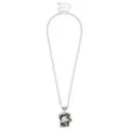 Skull and Roses Pendant Chain Necklace at Spencer's