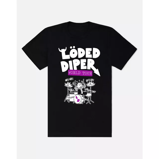 Löded Diper World Tour T Shirt - Diary of a Wimpy Kid