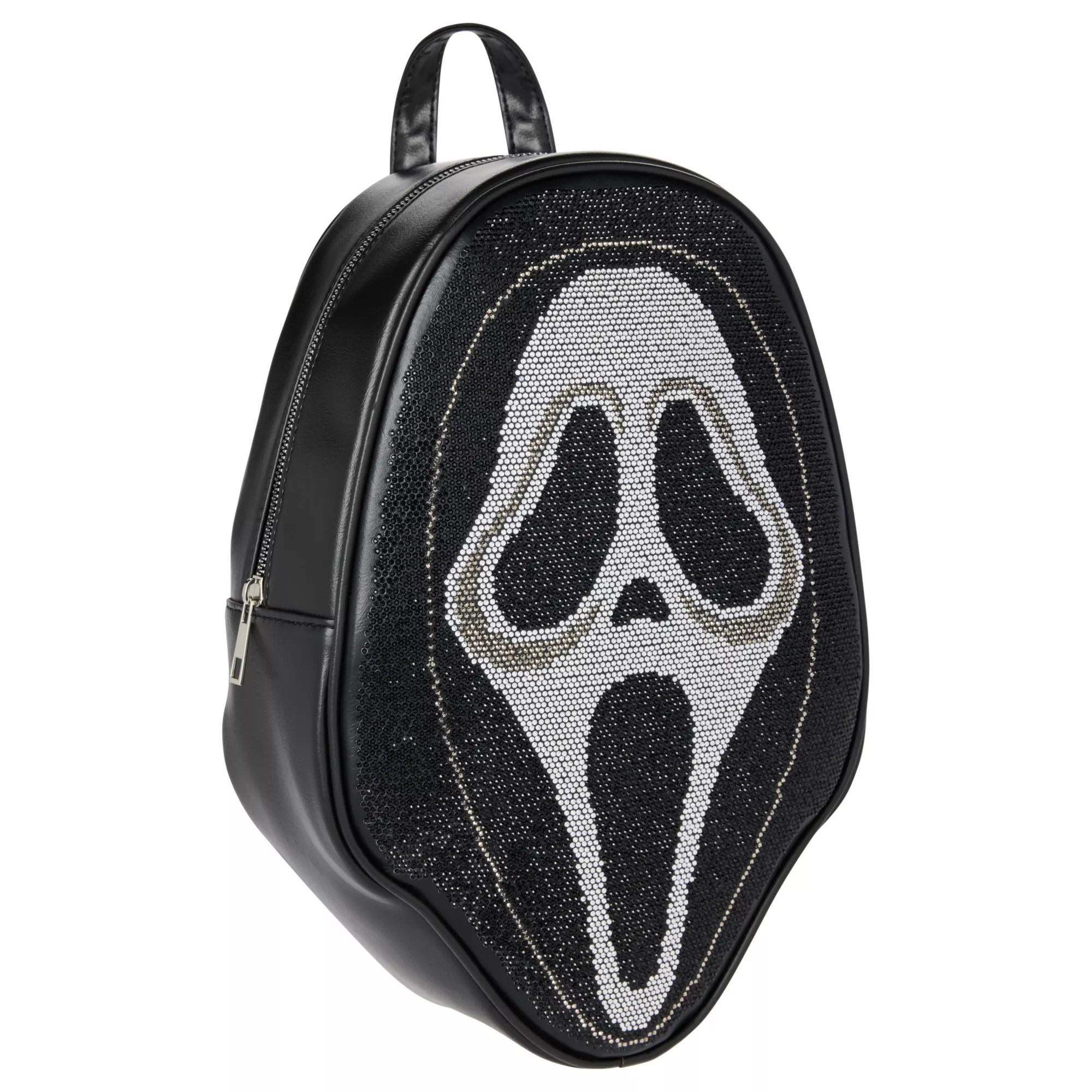 Ghost Face Rhinestone Mini Backpack at Spencer's