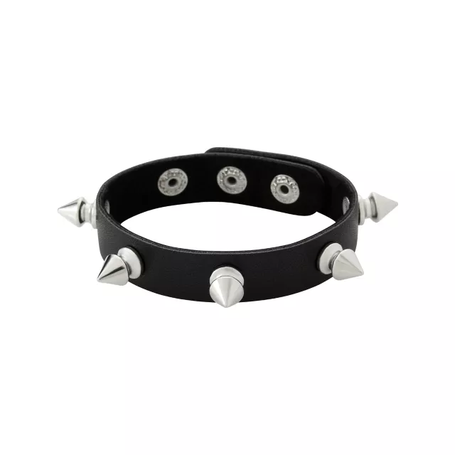 Multi-Pack Cyberpunk Spiked Bracelets - 4 Pack at Spencer's